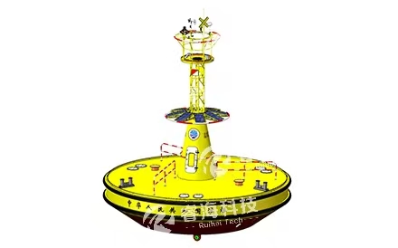 海洋监测浮标：10米钢制浮标